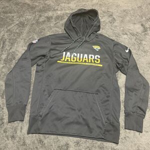 Authentic Nike Jacksonville Jaguars NFL On Field Dri-Fit Sweatshirt Men's L